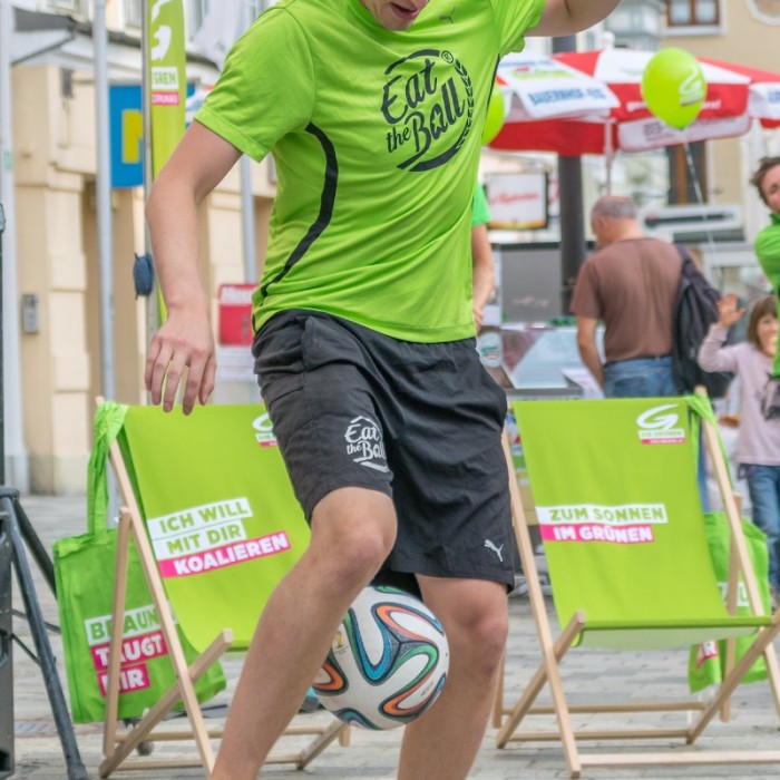 Freestyle Fußball Show in Braunau