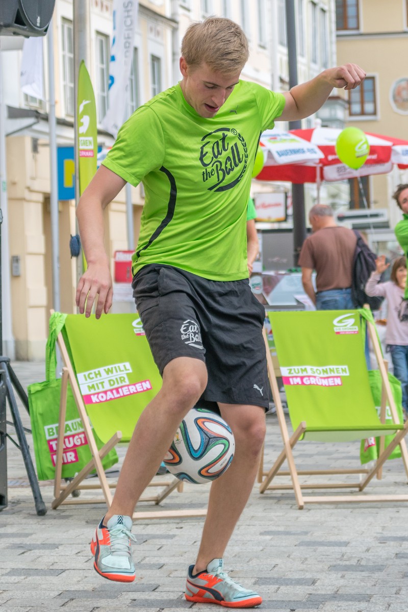 Freestyle Fußball Show in Braunau