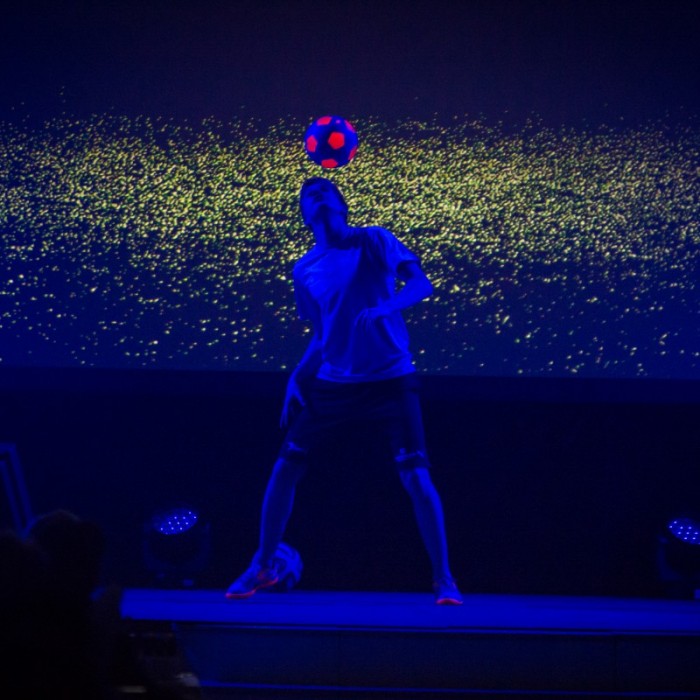 LED Fußball Show in Linz