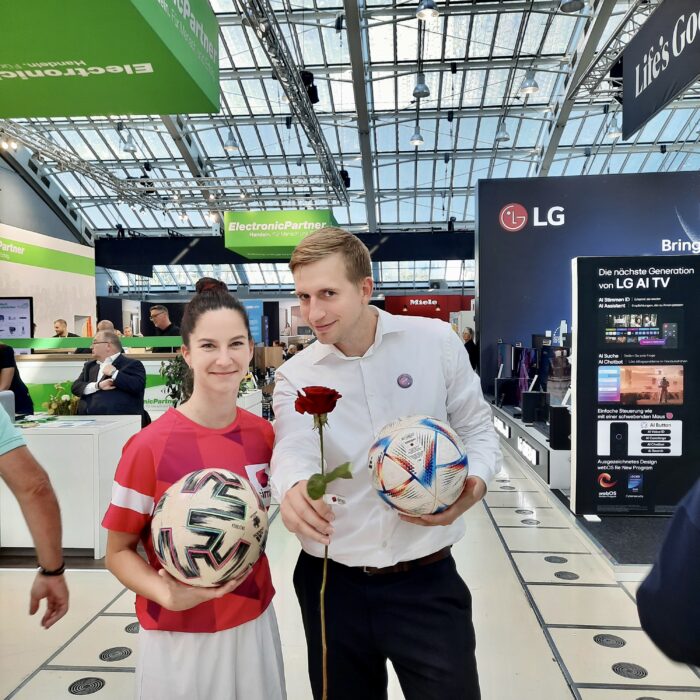 Duo Show bei den Elektrofachhandelstagen in Linz